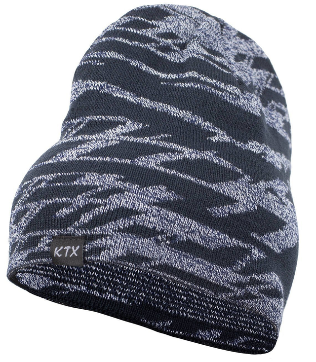 Multipurpose autumn winter beanie BEANIE Warm abstract pattern