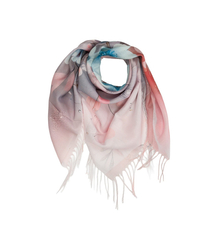 Women's floral pattern scarf 180x70