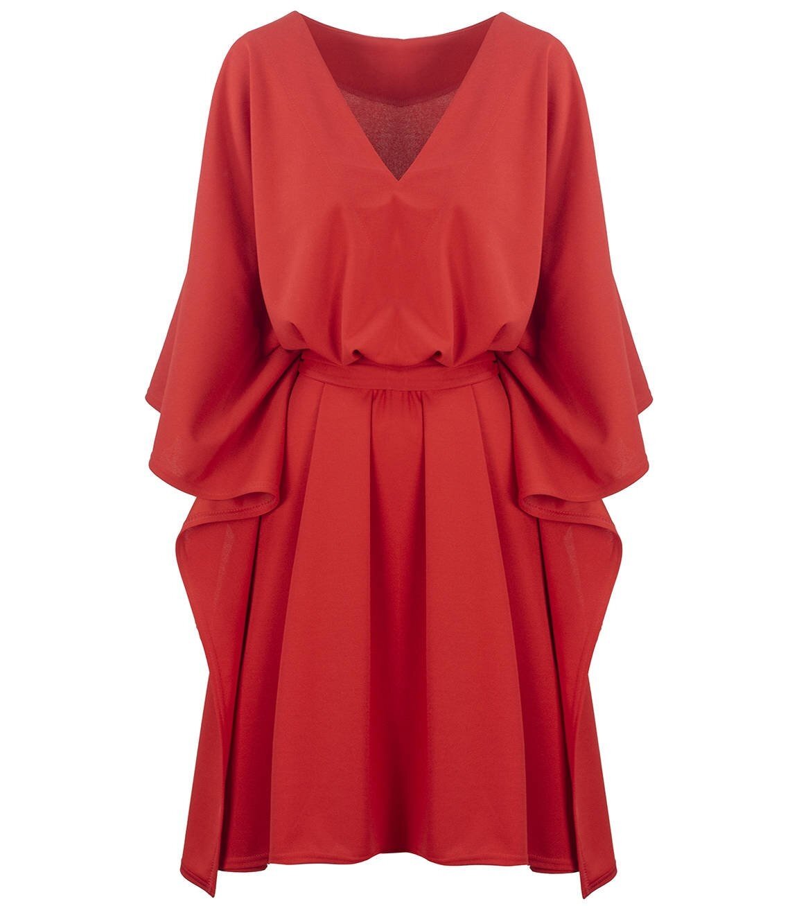 Piękna sukienka tunika nietoperz motyl (10001 / PM257) - Agrafka