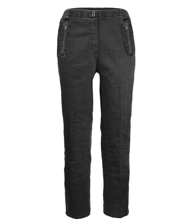 Klasyczne stylowe spodnie jeansy 