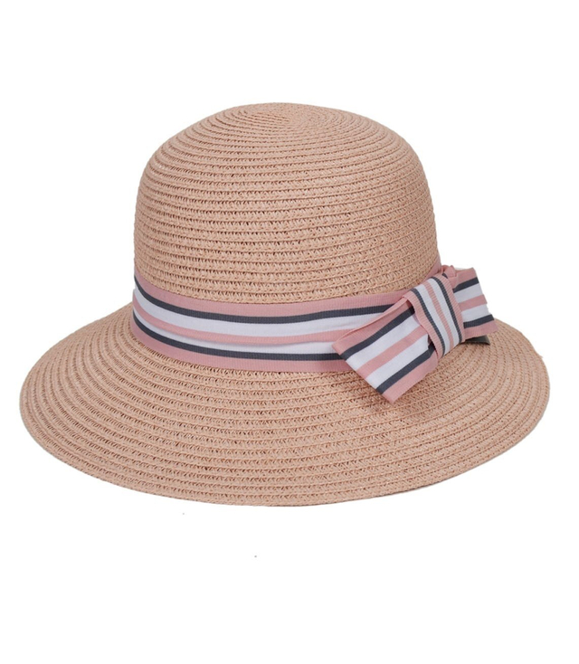 Letni kapelusz damski z kokardą 3 colours