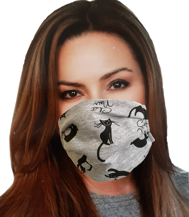 MASECZKA damska maska ochrona 3 warstwy